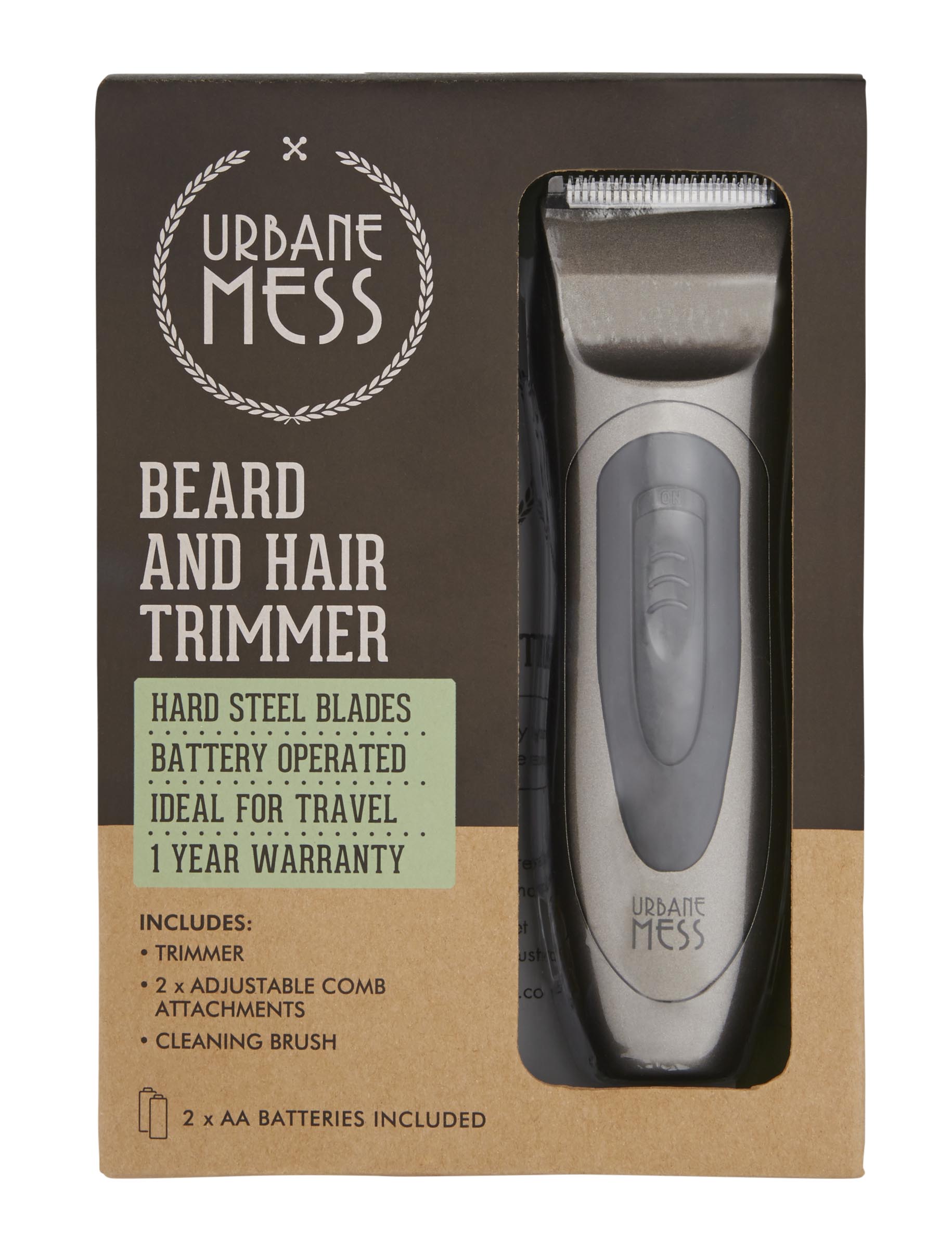 Beard And Hair Trimmer - Urbane Mess